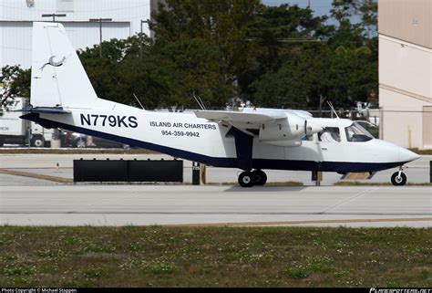 N779ks Island Air Charters Britten Norman Bn 2a 27 Islander Photo By