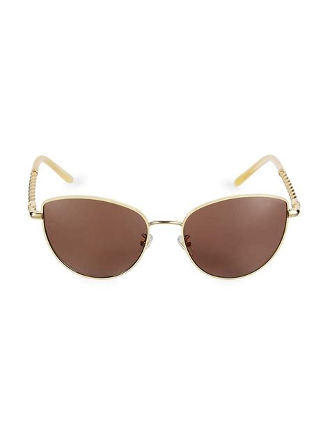 Tory Burch 56mm Cat Eye Sunglasses In Brown Lyst