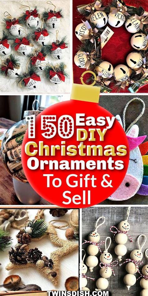 Easy Diy Christmas Ornaments That Look Store Bought Artofit