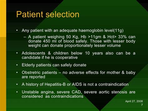 Autologous Blood Transfusion