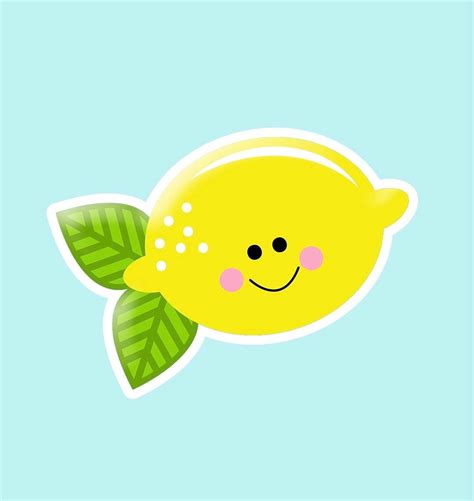 Printable Lemon Clip Art