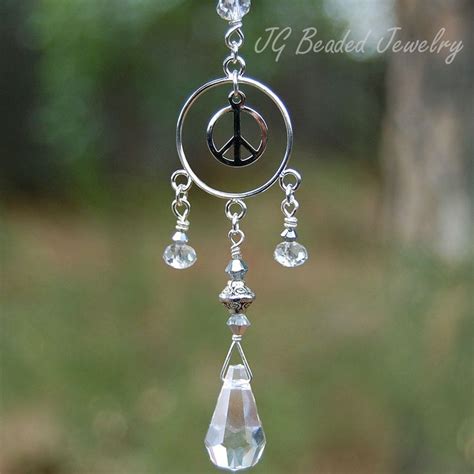 Topaz Hanging Crystal Suncatcher Jg Beads Hanging Crystals Diy