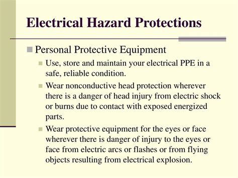 Ppt Electrical Safety Awareness Training Powerpoint Presentation