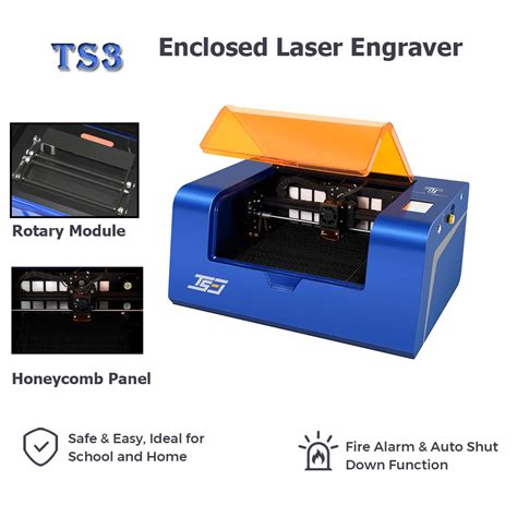 Twotrees Enclosed Laser Engraver Ts3 40 80w Laser Engraving Cutting