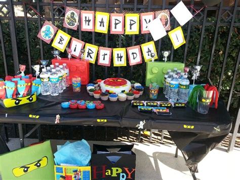 Pin By Christine Molina Valencia On Ninjago Ninjago Party Decorations