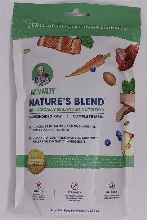 Dr Marty Natures Blend Freeze Dried Raw Dog Food 6 Oz In Nepal At