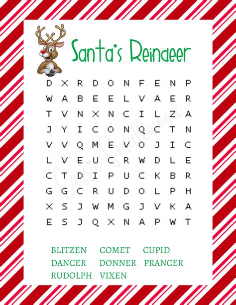 Fun Christmas Word Search Free Printables Cassie Smallwood