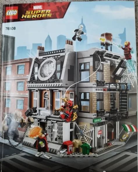 LEGO MARVEL SUPER Heroes Sanctum Sanctorum Showdown 76108 Incomplete