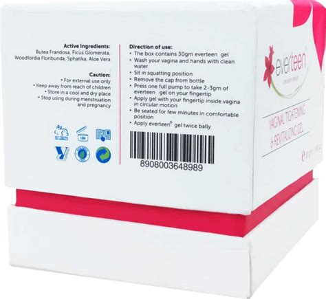 Buy EVERTEEN VAGINAL TIGHTENING REVITALIZING GEL FOR WOMEN 1 SMALL