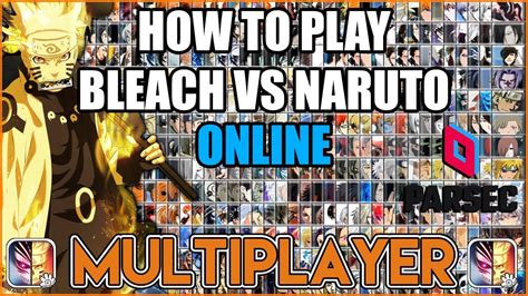 How To Play Bleach VS Naruto Online Multiplayer PC Tutorial YouTube