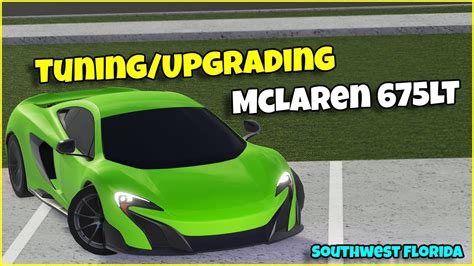 Mclaren Lt Car Review Southwest Florida Roblox Youtube