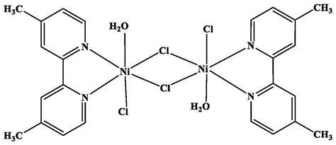 一种双核镍配位化合物及其制备方法与应用与流程 2