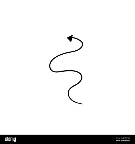 Curved Arrow Clip Art Black And White