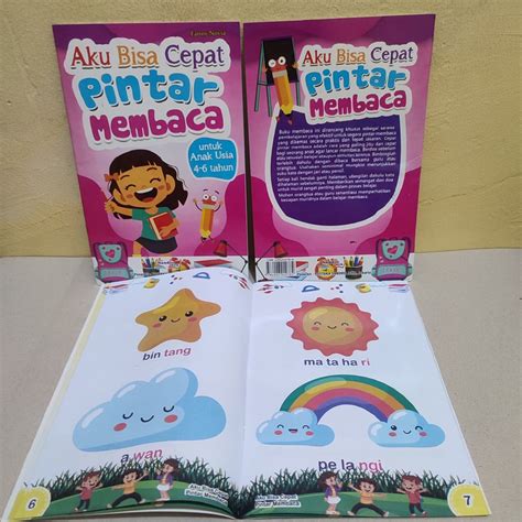 Jual Buku Aku Bisa Cepat Pintar Membaca Untuk Anak Usia 4 6 Tahun Full