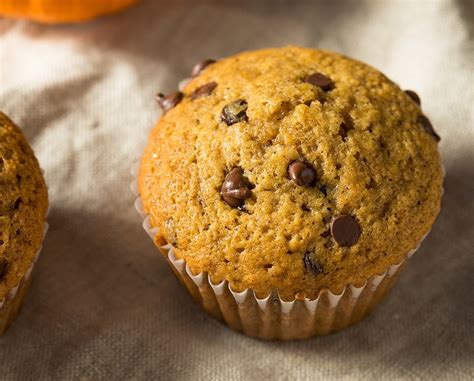 Muffin Alla Zucca Con Gocce Di Cioccolato Nutrizione Sana