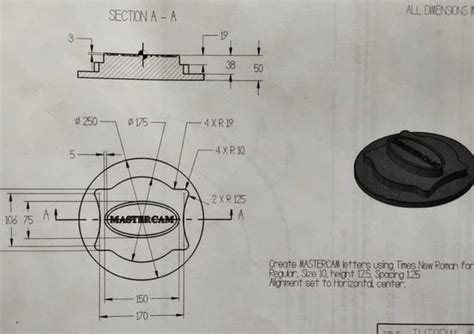 Mastercam Mill Turn Drawing 04