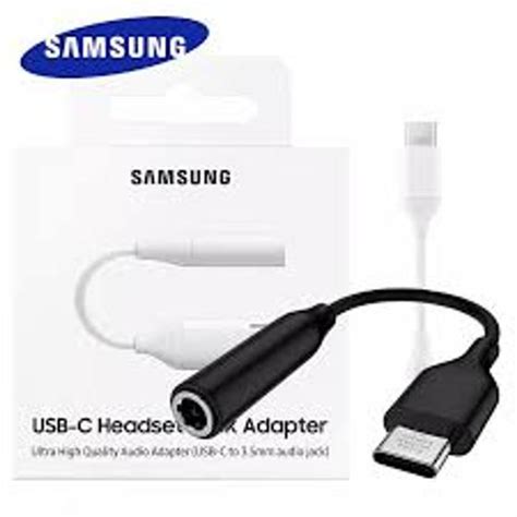 Adaptador USB C Para Fones De Ouvido P2 Samsung Jack Adapter Jack