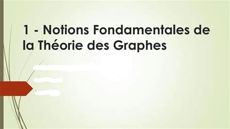 SOLUTION Cour Simplifiee Theorie Des Graphes Avec Exercices Studypool