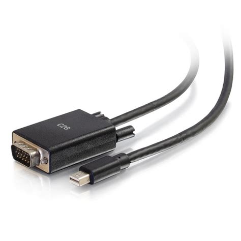 6ft 18m Mini Displayport™ Male To Vga Male Active Adapter Cable