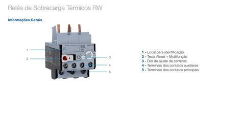 Rele Termico De Sobrecarga Weg Rw De A A A Para Cwm Na