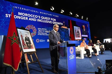 Coup D Envoi Marrakech Des Travaux Des Assembl Es Annuelles Bm Fmi