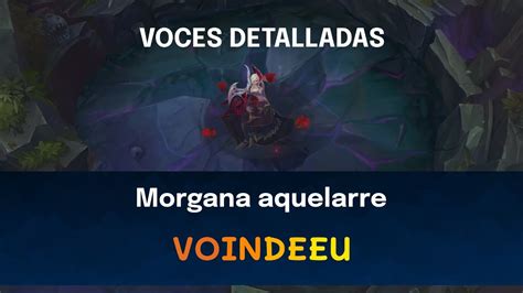 Espa Ol Europeo Morgana Aquelarre Voindeeu Voces E Interacciones