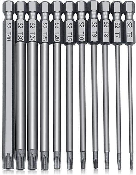 Dakcos Piece Tamper Proof Torx Bit Set Premium S Alloy Steel