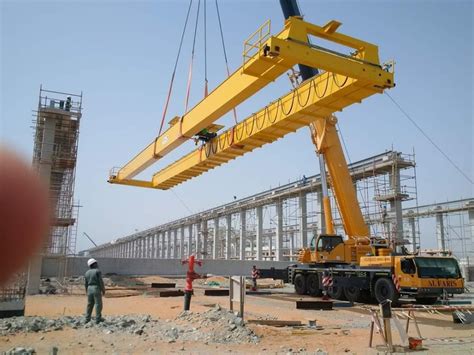 Industrial Double Girder EOT Cranes Maximum Lifting Capacity 40 Ton