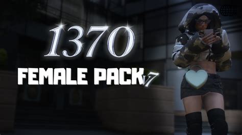 1370 Fivem 1370 Female Clothing Pack V7 Best Fivem Clothing Pack Gta Rp Youtube