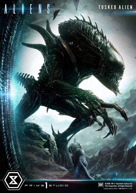 Premium Masterline Aliens (Comics) Tusked Alien Bonus Version | | Prime 1 Studio