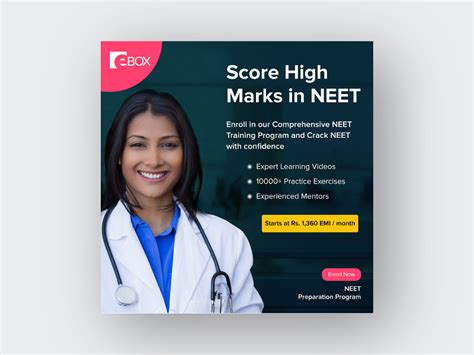 Neet Coaching Poster Designs Themes Templates And Downloadable