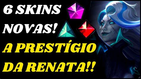 Novas Skins Noite Apavorante Renata Glasc Prest Gio No League Of