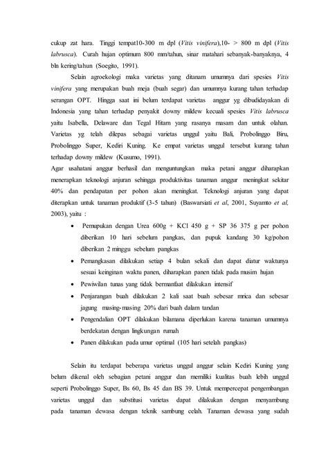 Hama Dan Penyakit Tanaman Anggur Pdf