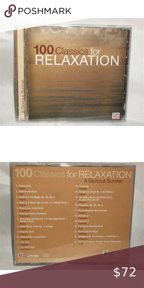 Aj Time Life 100 Classics For Relaxation A Glorious Sunrise Music Cd Sunrise Music Music Cd