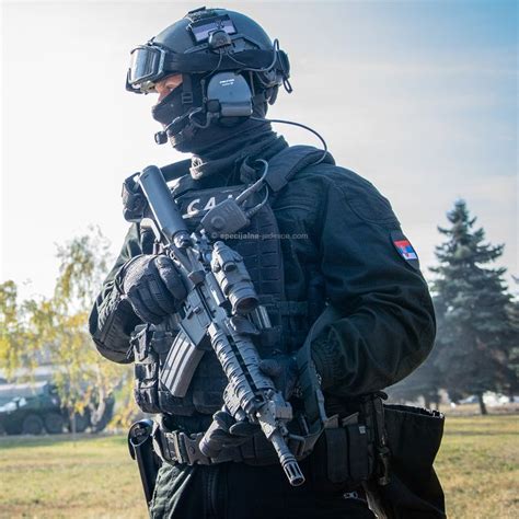 Serbian Saj Operator Special Forces Serbian Special Force