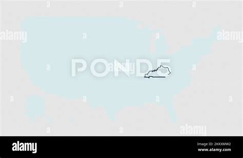 Kentucky state map Stock Videos & Footage - HD and 4K Video Clips - Alamy