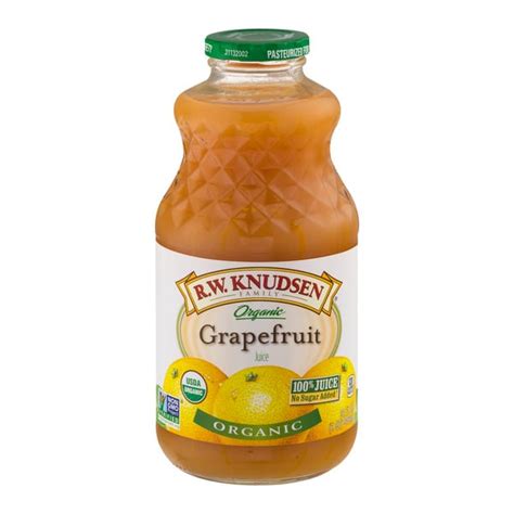 Save on R.W. Knudsen Organic Grapefruit Juice 100% Juice No Sugar Added Order Online Delivery ...