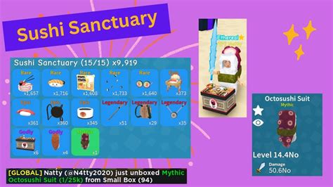 Unboxing Simulator Sushi Sanctuary 94 YouTube