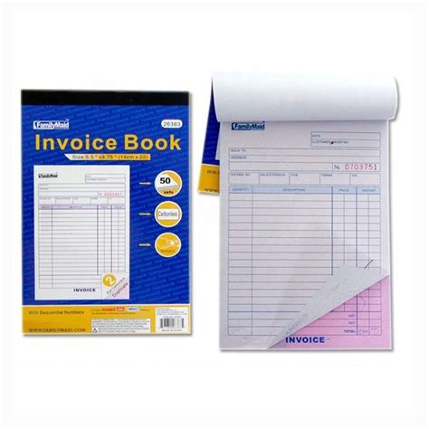 Customized Carbon Paper Custom Printing Cash Receipt Invoice Record