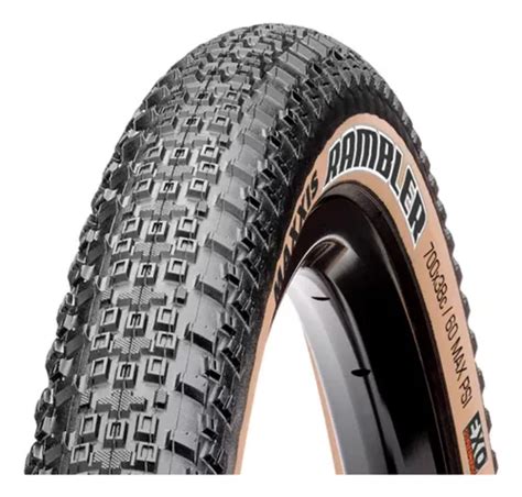 Pneu X Gravel Maxxis Rambler Tubeless Exo Tr Marrom Parcelamento