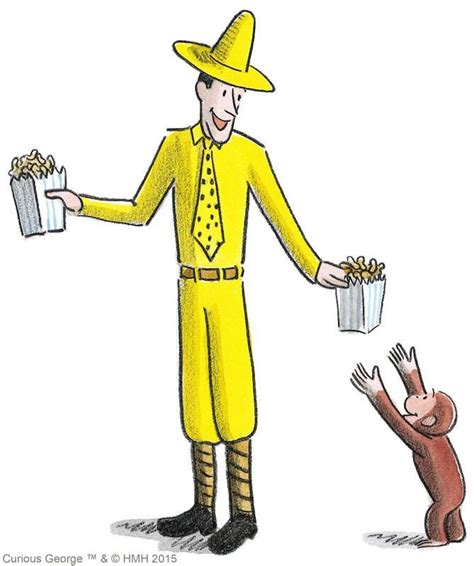 The Man In The Yellow Hat George Curious George Yellow Hat Disney