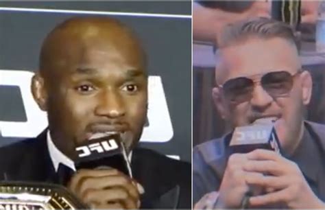 Conor Mcgregor Shares Video Confirming Kamaru Usman Copy And Pastes