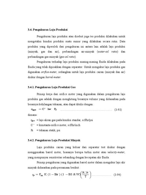 PDF Pengukuran Laju Produksi DOKUMEN TIPS