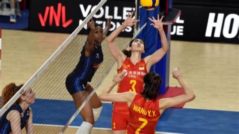 China Suffers Th Straight Loss At Women S Volleyball Nations League