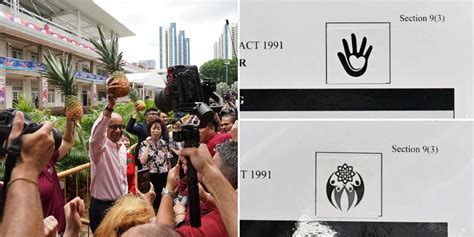 Singapore 2023 Presidential Candidates Symbols Explained Including