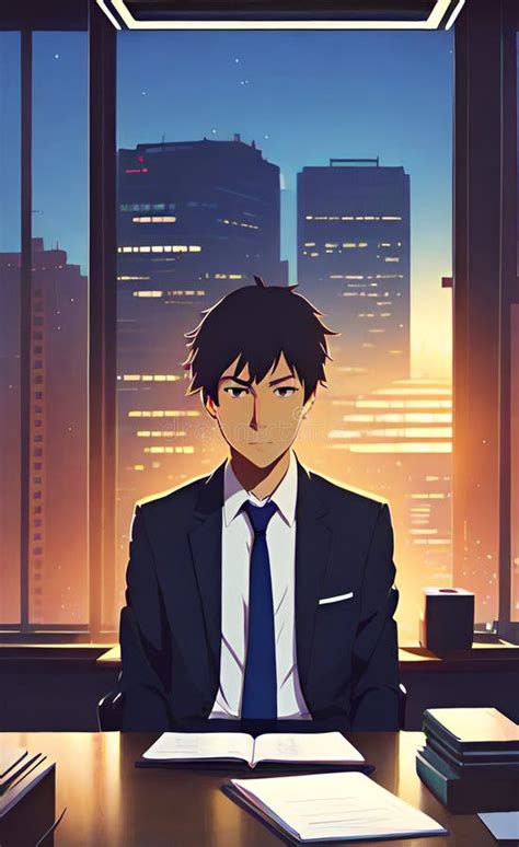 Anime Businessman Stock Illustrations Anime Businessman Stock