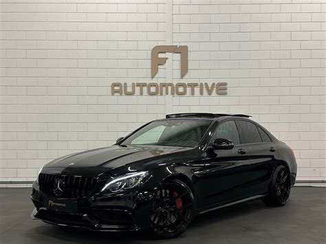 Mercedes Benz C Klasse AMG 63 S Pano Brabus Vossen Memory 2018 Benzine