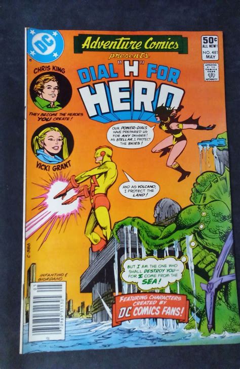 Adventure Comics 481 1981 Dc Comics Comic Book Comic Books Modern Age Dc Comics Superhero