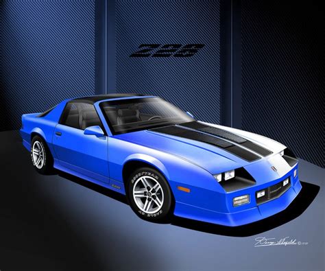 1987 1990 Chevrolet Camaro Art Prints By Danny Whitfield Comes In 8