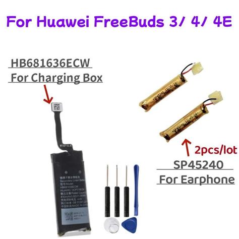 SP45240 Bagong Baterya Ng Pagpapalit Para Sa Huawei FreeBuds 3 Freebuds